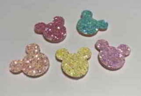 Micky Maus - Filzdeko - Glitzer